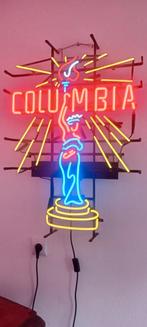Originele Columbia Neon Verlichting - Eyecatcher!, Ophalen of Verzenden, Gebruikt, Retro