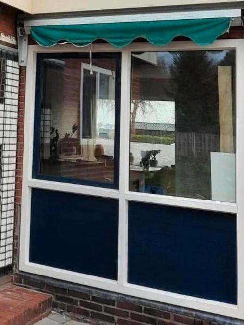 Kunststof kozijn met draaikiep raam en A++ glas., Doe-het-zelf en Verbouw, Kozijnen en Schuifpuien, Gebruikt, Raamkozijn, Kunststof