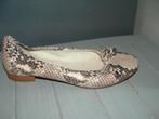 Hogl lederen slangenprint instapper ballerina maat 4½ - 37½, Instappers, Ophalen of Verzenden, Zo goed als nieuw, Hogl
