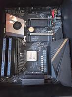 Gigabyte x570 Aorus Pro AM4 +cpu ryzen 9 5900x, Gebruikt, DDR4, AM4, Ophalen of Verzenden