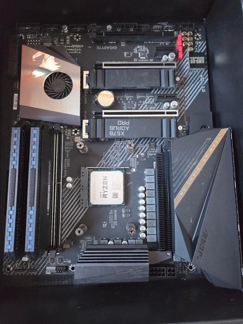 Gigabyte x570 Aorus Pro AM4 +cpu ryzen 9 5900x, Computers en Software, Moederborden, Gebruikt, AMD, DDR4, Ophalen of Verzenden
