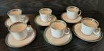 Vintage Bavaria mokka / espresso kop en schotel 6 stuks, Ophalen of Verzenden