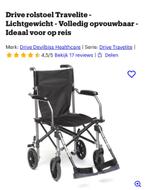 Drive rolstoel, Diversen, Rolstoelen, Ophalen of Verzenden, Inklapbaar, Zo goed als nieuw, Duwrolstoel