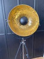Rietveld vloerlamp in het zwart met goud - driepoot, Ophalen, Vintage, Nieuw, Metaal