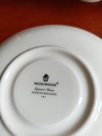 Wedgwood Queen's Ware kop en  Schotel. Moet weg beschikbaar voor biedingen