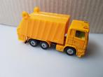 Siku 0811 - Scania Vuilnis Truck [oranje] 1/87, Ophalen of Verzenden, Gebruikt, Bus of Vrachtwagen, SIKU
