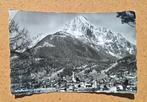 Mittenwald mit Wetterstein 2478 m., Ophalen of Verzenden, 1940 tot 1960, Gelopen, Duitsland
