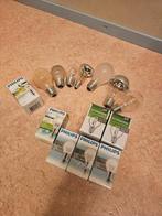 Verschillende Gloeilamp en Eco-Halogeenlampen, 30 tot 60 watt, Gloeilamp, Overige fittingen, Ophalen of Verzenden