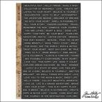 Tim Holtz Idea-ology Metallic Stickers Quotations #93559/3, Verzenden, Nieuw, Versiering of Embellishment, Overige merken