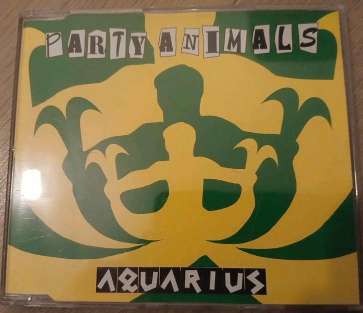 Party Animals Aquarius cd-single, Cd's en Dvd's, Cd's | Dance en House, Gebruikt, Ophalen