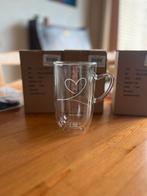 Riviera Maison With Love Glazen (4 stuks) Nieuw, Huis en Inrichting, Keuken | Servies, Glas of Glazen, Nieuw, Ophalen of Verzenden