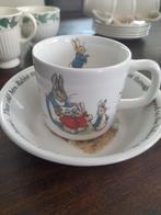 Wedgwood Peter Rabbit Kop en Schotel, Antiek en Kunst, Ophalen of Verzenden