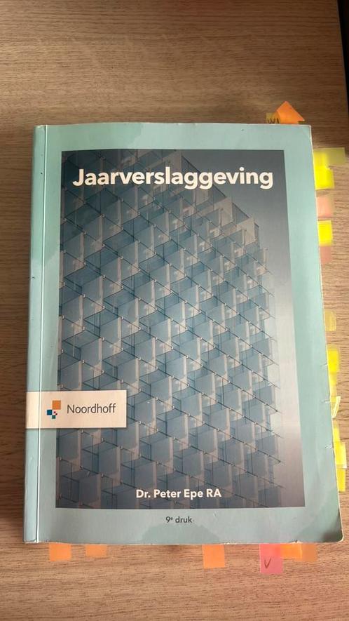 Peter Epe - Jaarverslaggeving + opgaven set, Boeken, Schoolboeken, Gelezen, Economie, Overige niveaus, Ophalen of Verzenden