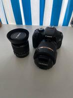 Canon eos 600d + tamron 18-270mm EF + 18-55mm lens, Ophalen, Zo goed als nieuw