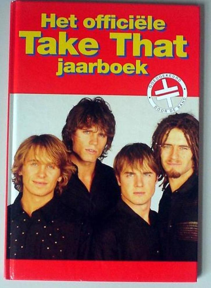Het officiële Take That Jaarboek 1995, Boeken, Muziek, Zo goed als nieuw, Artiest, Ophalen of Verzenden