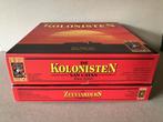 Kolonisten van Catan + Zeevaarders, Hobby en Vrije tijd, Gezelschapsspellen | Bordspellen, Ophalen of Verzenden, Zo goed als nieuw