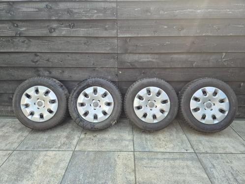 Audi A1 winterset 5x100 15 inch, Auto-onderdelen, Banden en Velgen, Banden en Velgen, Winterbanden, 15 inch, 195 mm, Personenwagen