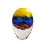 Murano Sommerso egg bud vase - 11 cm, Gebruikt, Overige kleuren, -, -