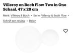 4x Villeroy en boch flow 2 in 1 bord, Ophalen, Nieuw, Bord(en), Overige stijlen
