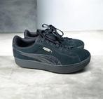 Puma Vikky Platform Sneakers Dames Maat 39, Ophalen of Verzenden, Gedragen, Zwart, Sneakers of Gympen