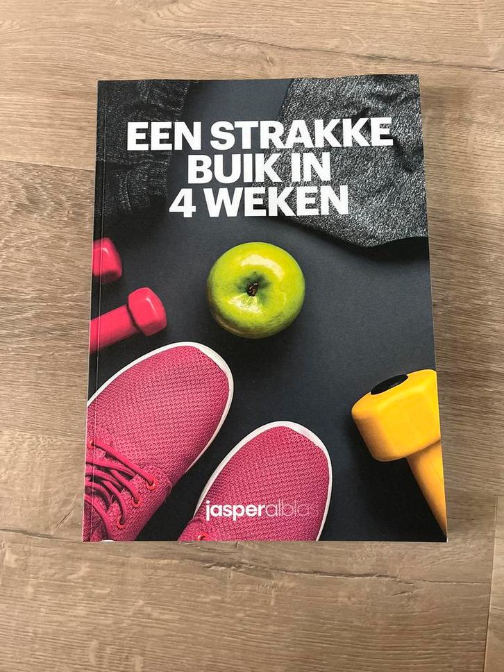 Een Strakke Buik in 4 Weken - Jasper Alblas, Boeken, Gezondheid, Dieet en Voeding, Gelezen, Dieet en Voeding, Ophalen of Verzenden