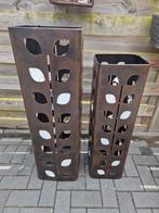 twee mooie industriele vloerlampen lamp, Ophalen, Gebruikt