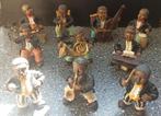 10 Beeldjes jazz muzikanten, Verzamelen, Ophalen of Verzenden, Gebruikt