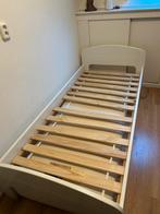 Wit stevig bed, Ophalen, Gebruikt, 90 cm, Eenpersoons