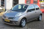 Nissan Micra 1.2 Visia , AIRCO , LM VELG, Auto's, Gebruikt, 921 kg, 4 cilinders, Bruin