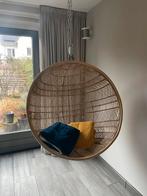 Hangstoel HK Living (inclusief bezorging in overleg), Ophalen, Zo goed als nieuw, Bruin, Eén