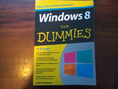 Andy Rathbone - Windows 8 voor Dummies, Boeken, Informatica en Computer, Zo goed als nieuw, Verzenden