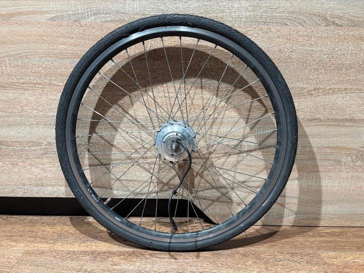 Stella wiel met voorwiel motor, Fietsen en Brommers, Fietsonderdelen, Gebruikt, Algemeen, Wiel, Ophalen of Verzenden