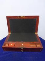 Mahonie schrijfkist 19e eeuw., Ophalen of Verzenden