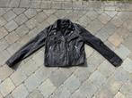 Expresso Bikerjack van leer met ritszakken, Expresso, Zwart, Maat 42/44 (L), Ophalen of Verzenden