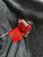 Marokko vlaggetjes 50 stuks voetbal voor €15, Ophalen of Verzenden, Nieuw, Versiering, Overige