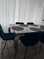Eettafel, Huis en Inrichting, Ophalen, 50 tot 100 cm, Zo goed als nieuw, 150 tot 200 cm