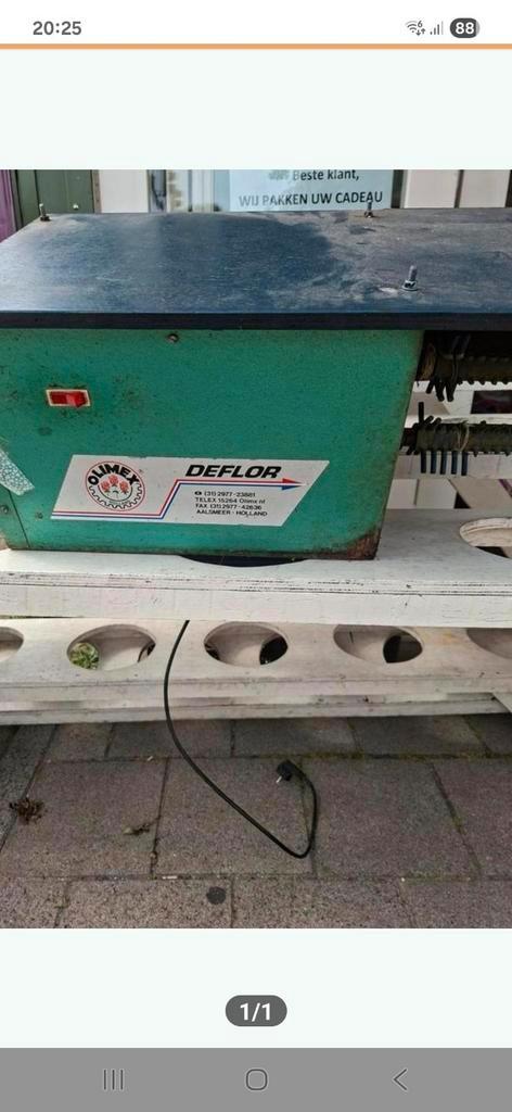rozen machine, Doe-het-zelf en Verbouw, Gereedschap | Overige machines, Gebruikt, Ophalen