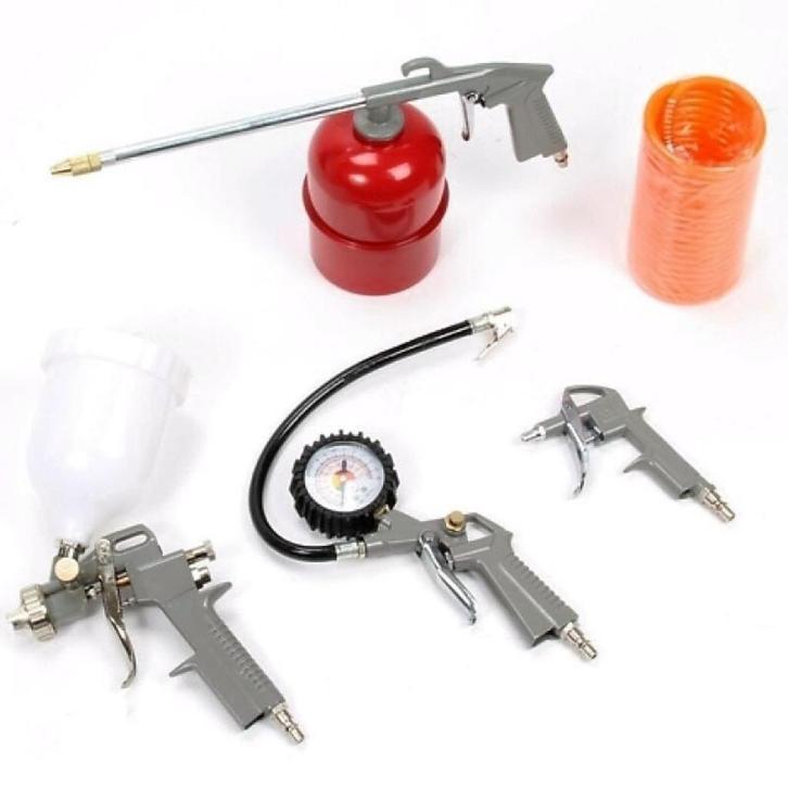 Luchtgereedschapset (5-delig), Auto diversen, Overige Auto diversen, Verzenden