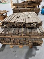 Antiek parket  vloer, Doe-het-zelf en Verbouw, Hout en Planken, Ophalen, Gebruikt, Minder dan 25 mm, Plank