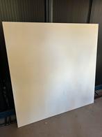 MDF plaat gegrond 123x123 18 mm dik, Doe-het-zelf en Verbouw, Platen en Panelen, Ophalen, Zo goed als nieuw, Overige materialen