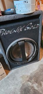 Phoenix Gold Subwoofer ZB112ABV2, Auto diversen, Ophalen of Verzenden