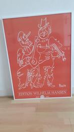 Picasso - Stravinsky Ragtime Poster - Edition Wilhelm Hansen, Antiek en Kunst, Ophalen