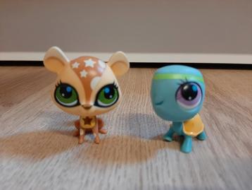 Littlest pet shop hert en schildpad beschikbaar voor biedingen