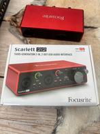 Mengpaneel, Interface & Speakers - Complete Set, Muziek en Instrumenten, Ophalen, Gebruikt, Minder dan 5 kanalen, Microfooningang