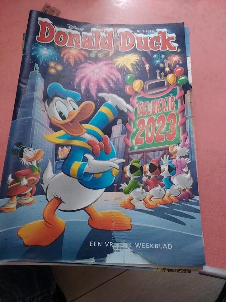 Donald duck weekbladen 2023 losse nummers zie omschrijving, Boeken, Stripboeken, Gelezen, Meerdere stripboeken, Ophalen of Verzenden