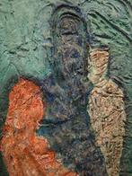 Abstract schilderij de Haan Willemse, Antiek en Kunst, Kunst | Schilderijen | Abstract, Ophalen