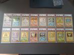 PSA graded base set Holo's, PSA 7/8 incl. Charizard, Ophalen of Verzenden, Nieuw, Meerdere kaarten