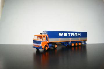060 herpa scania 2 serie wetram oplegger 1:87 truck trein beschikbaar voor biedingen