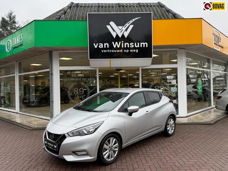 Nissan Micra 1.0 IG-T N-Connecta | AUTOMAAT | Navi | Camera, Auto's, Nissan, Bedrijf, Te koop, Micra, ABS, Achteruitrijcamera