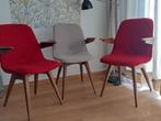 Vintage jaren 60 stoelen, teak, Ophalen, Zo goed als nieuw, Overige kleuren, Twee